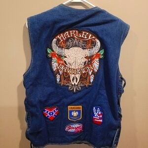 VANCE BIKER Wear with patches Small